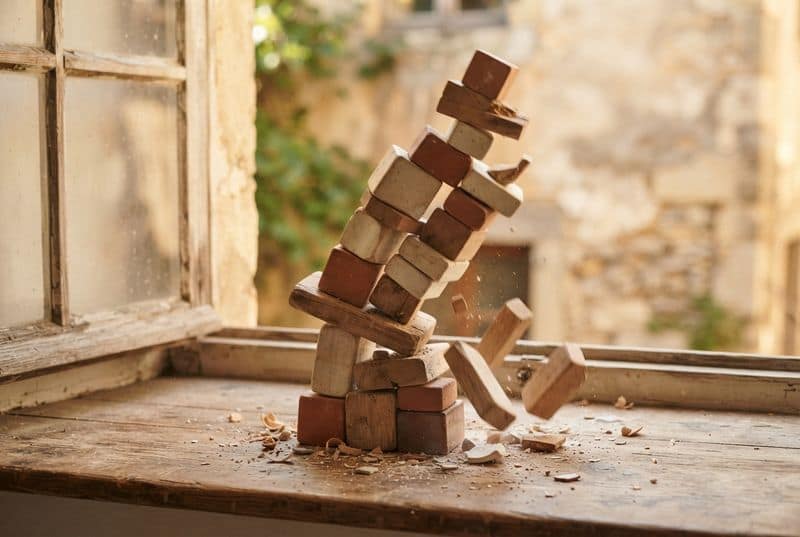 La Torre: lo que se cae porque estaba mal sostenido